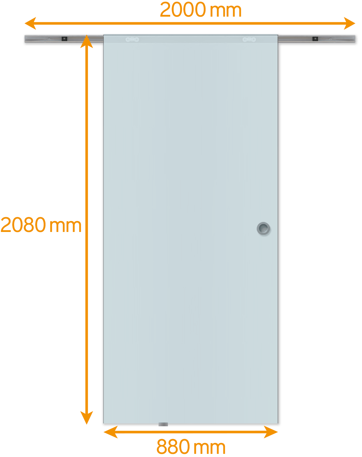 Details about   Komplettset Glasschiebetür mit Edelstahlsystem 9 Modelle konfigurierbar